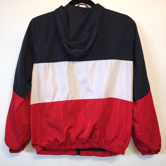 Jackets & Coats Patriotic Red White Blue Hooded Jacket Poshmark